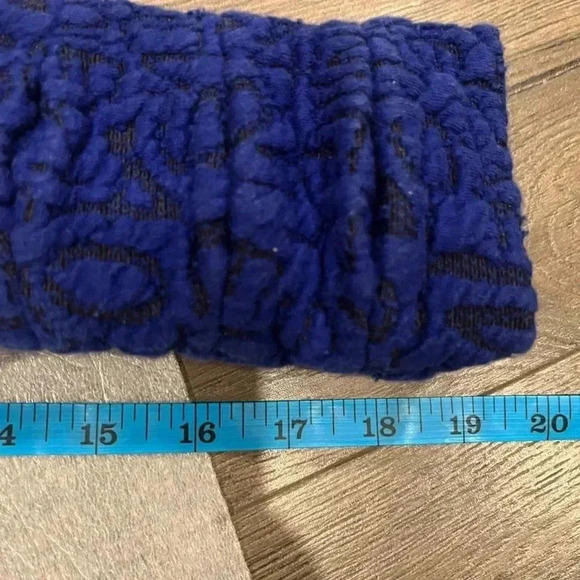 [XS] TONIA DEBELLIS Blue  Black MOLLY JACKET - Picture 5 of 9